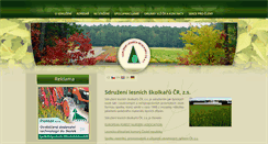 Desktop Screenshot of lesniskolky.cz