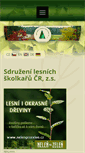 Mobile Screenshot of lesniskolky.cz